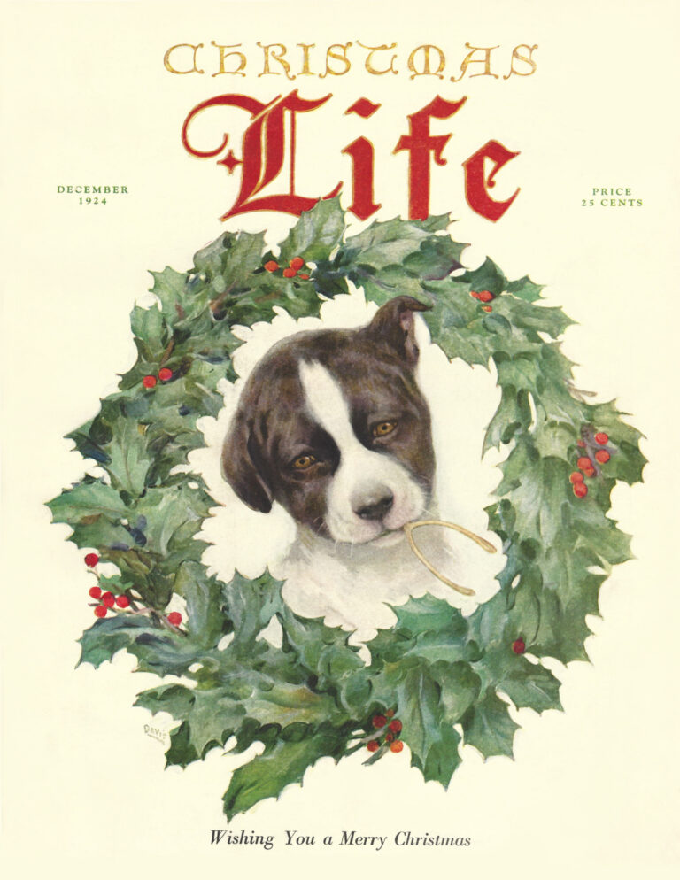 vintage life magazine cover - christmas